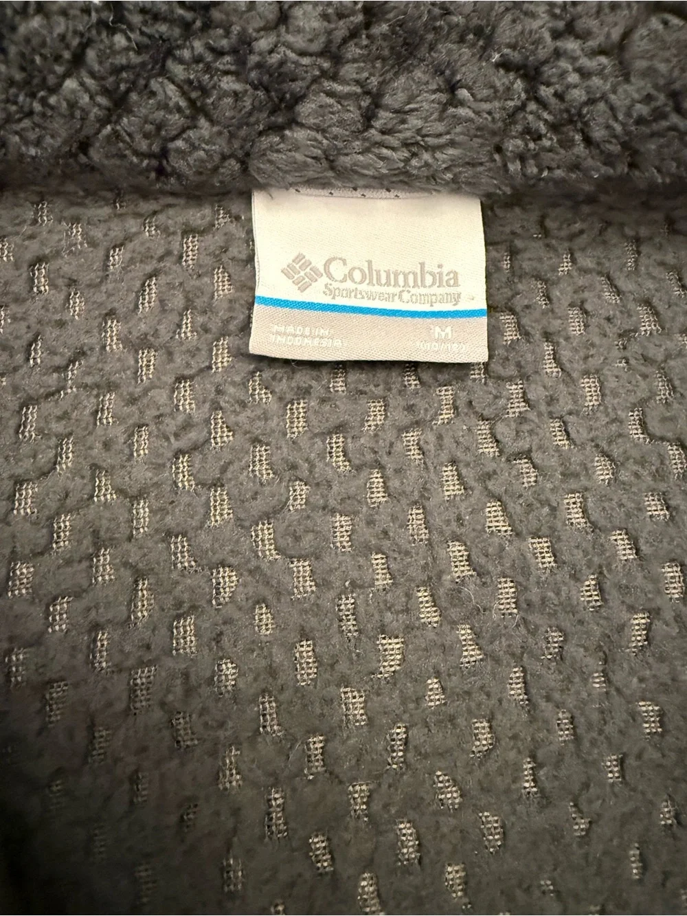 Columbia Kids' gray Fleece Jacket with Pink Trim size medium